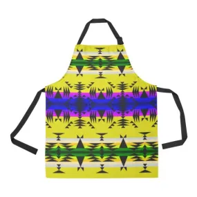 Between the Mountains Greasy Yellow Apron