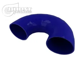 BOOST Products Silicone Elbow 180 Degrees, 76mm (3") ID, Blue