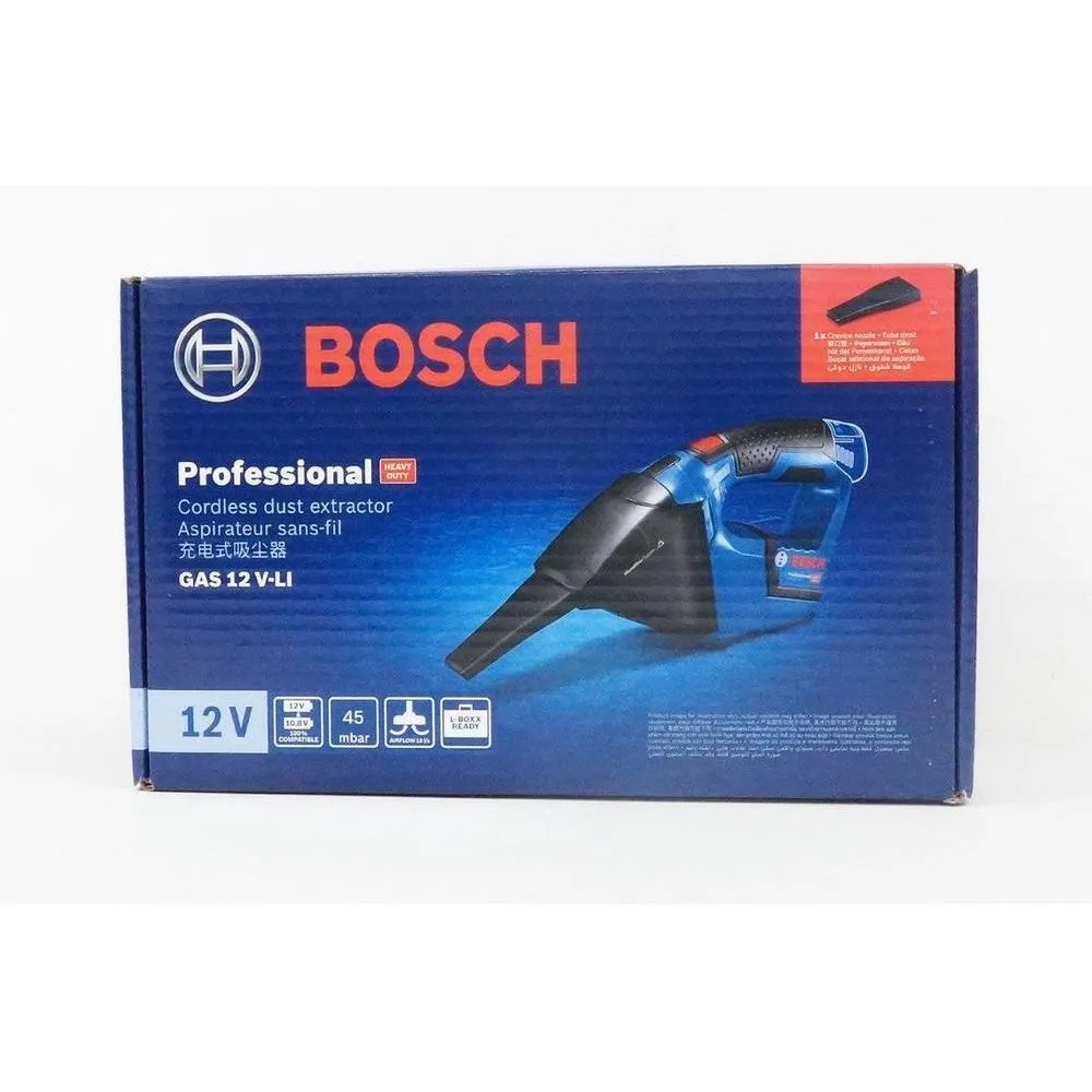 Bosch GAS 12 V-Li Cordless Vacuum Cleaner 350ml 12V (Bare) (Open Seal)