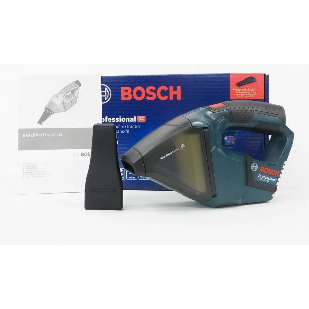 Bosch GAS 12 V-Li Cordless Vacuum Cleaner 350ml 12V (Bare) (Open Seal)