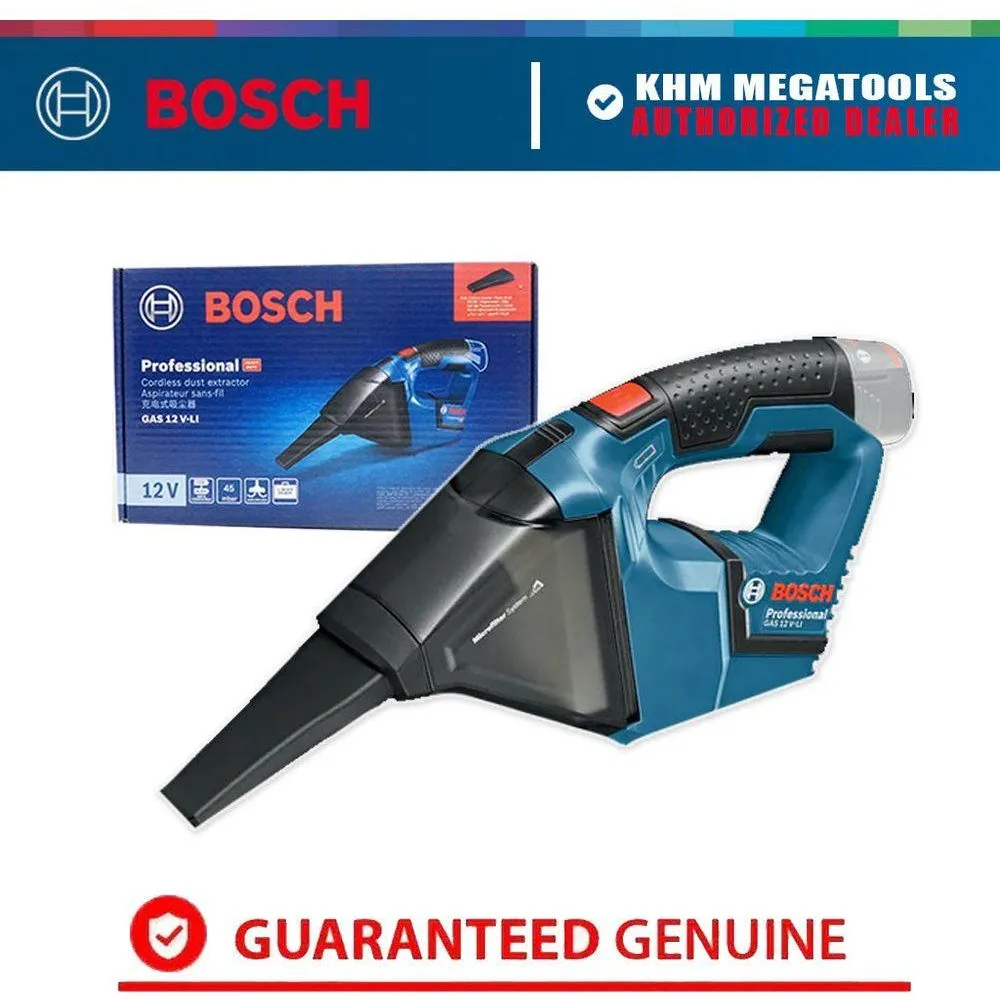 Bosch GAS 12 V-Li Cordless Vacuum Cleaner 350ml 12V (Bare) (Open Seal)