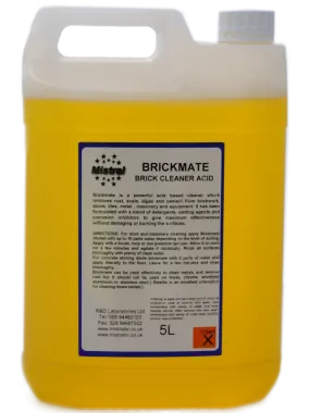 Brickmate Premium - Concentrated Brick & Concrete Cleaner Acid