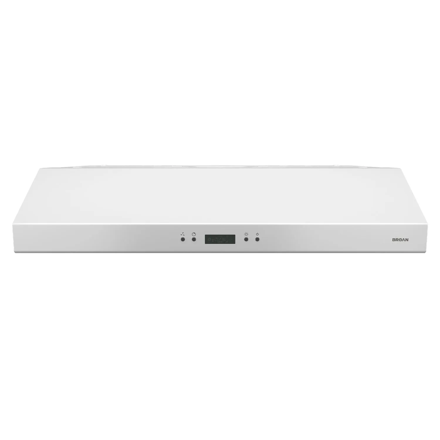 Broan Nutone BCDJ130WH Glacier 30" 450 CFM 5.5 Sones White Under-Cabinet Convertible Range Hood