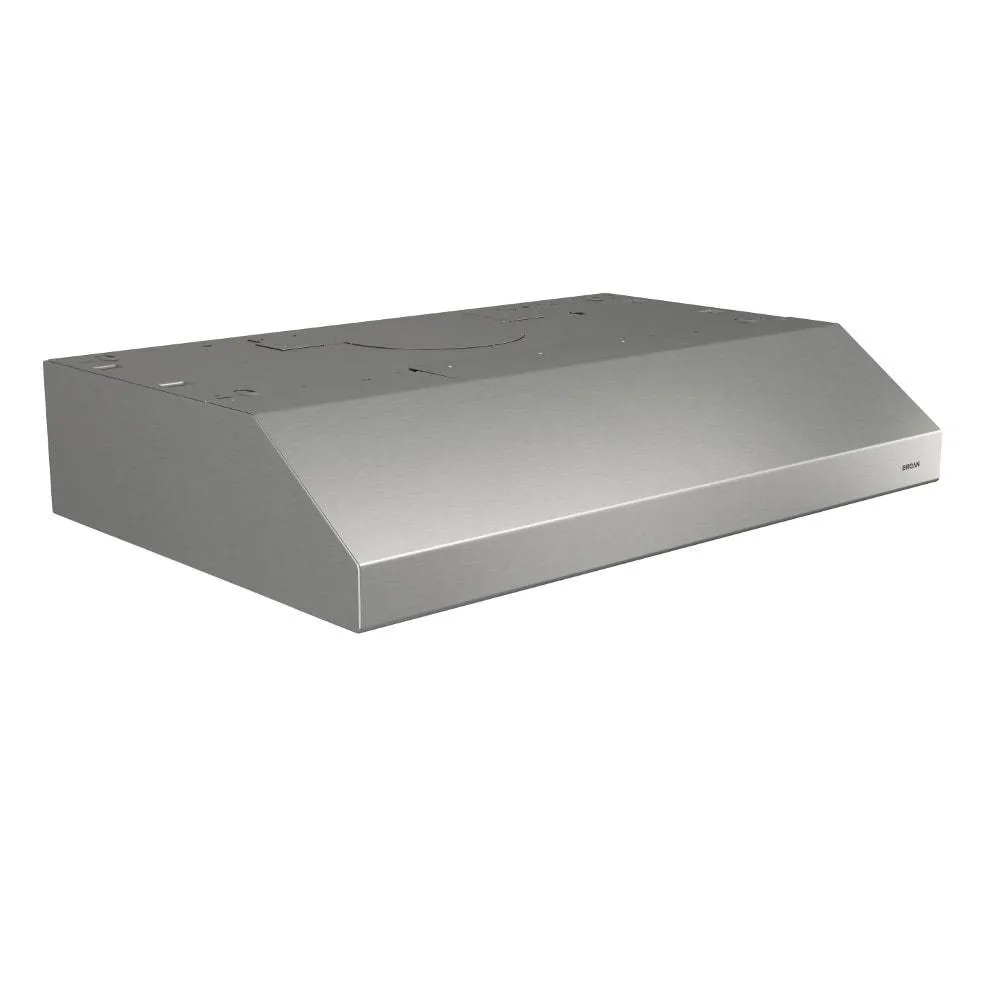 Broan Nutone BCSD130SS Glacier 30" 300 Max Blower CFM 5 Sones Stainless Steel Under Cabinet Range Hood