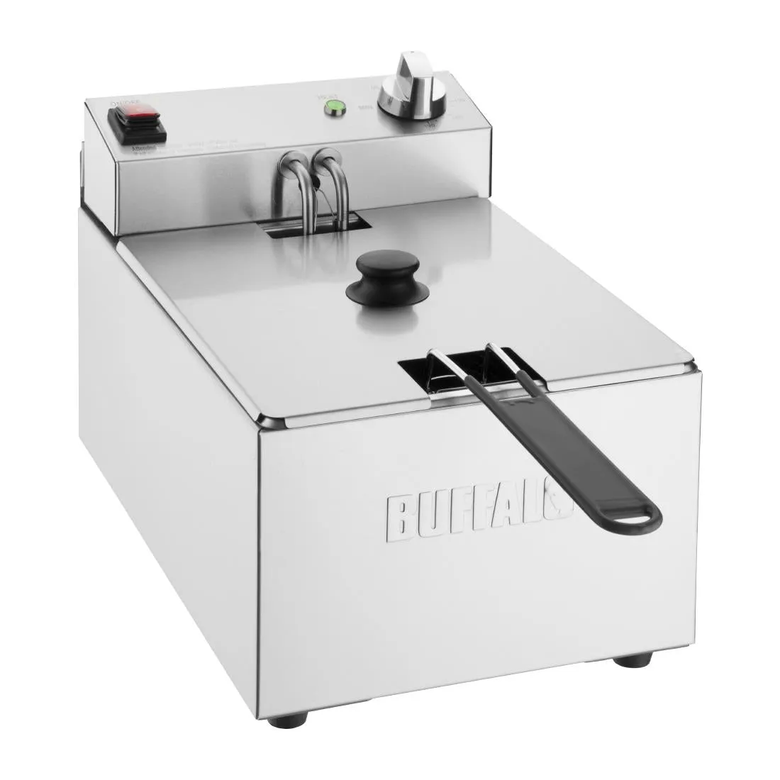 Buffalo Single Tank Single Basket 5Ltr Countertop Fryer 2.8kW - CU616