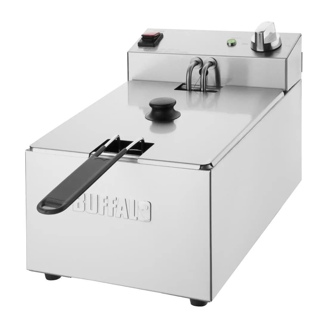 Buffalo Single Tank Single Basket 5Ltr Countertop Fryer 2.8kW - CU616