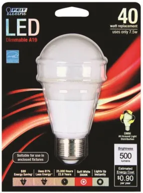 Bulb Led Dim 7.5w 40w Repl