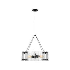 Calvert 24 in. 4 Lights Chandelier iron Finish