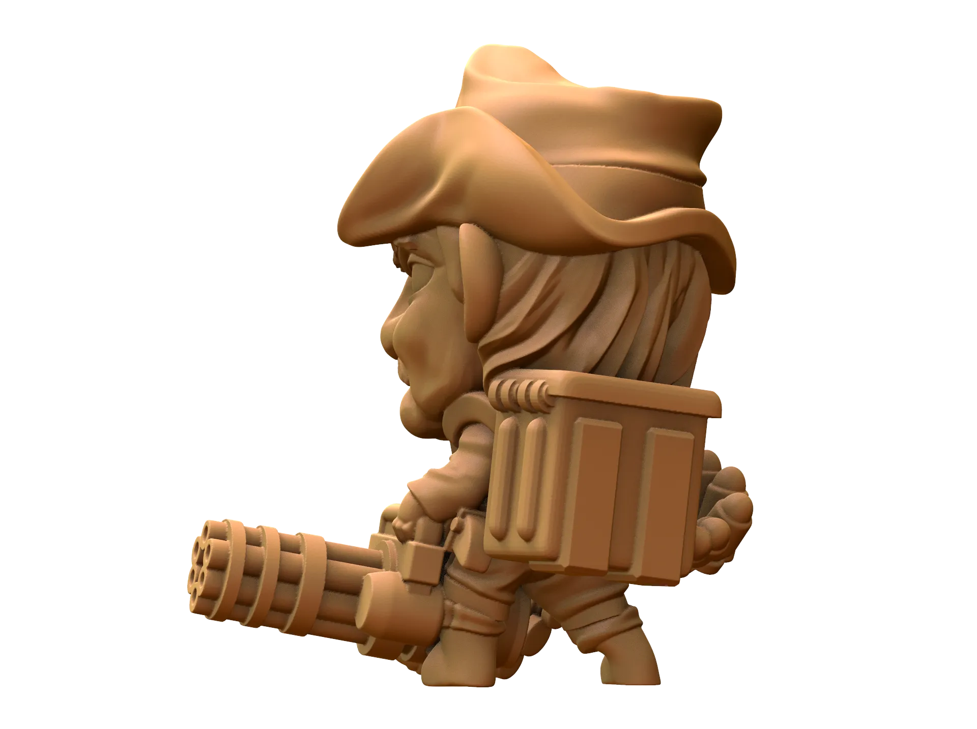 Capsule Chibi - Soldier of Fortune - Predator Jesse