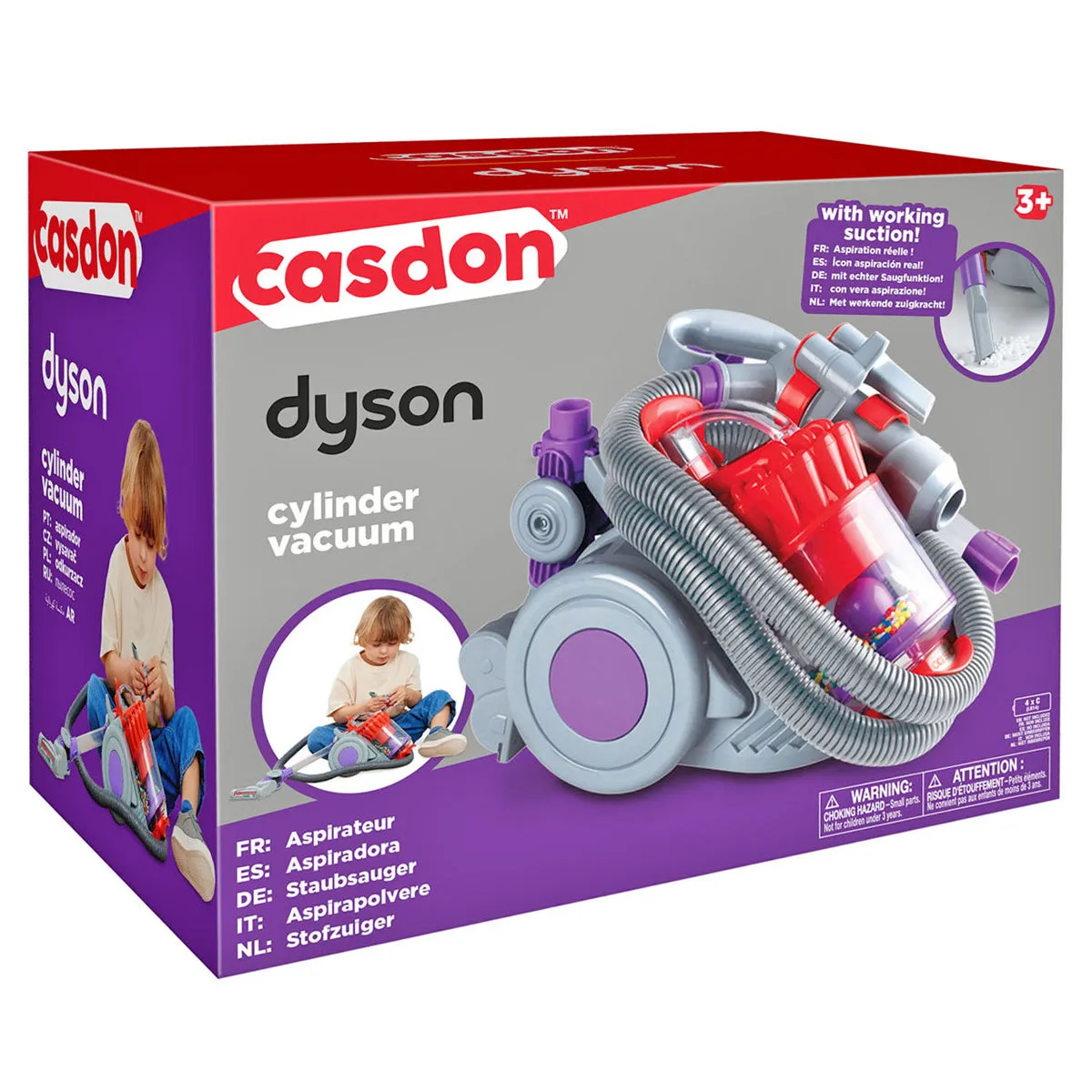 Casdon Dyson DC22 Cylinder Vacuum Cleaner Roleplay Toy