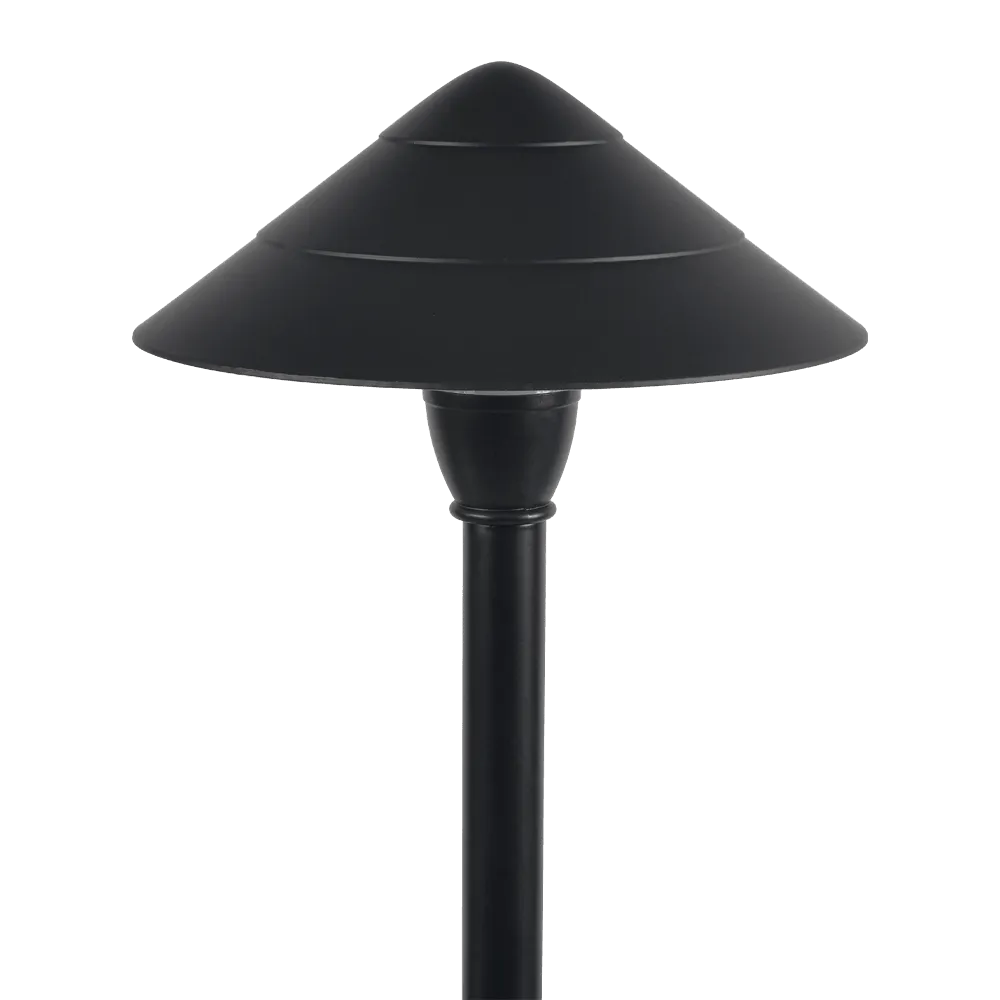 CDPA65 Path Light 3W 12V Mushroom LED Beaded Swivel Hat Landscape Fixture