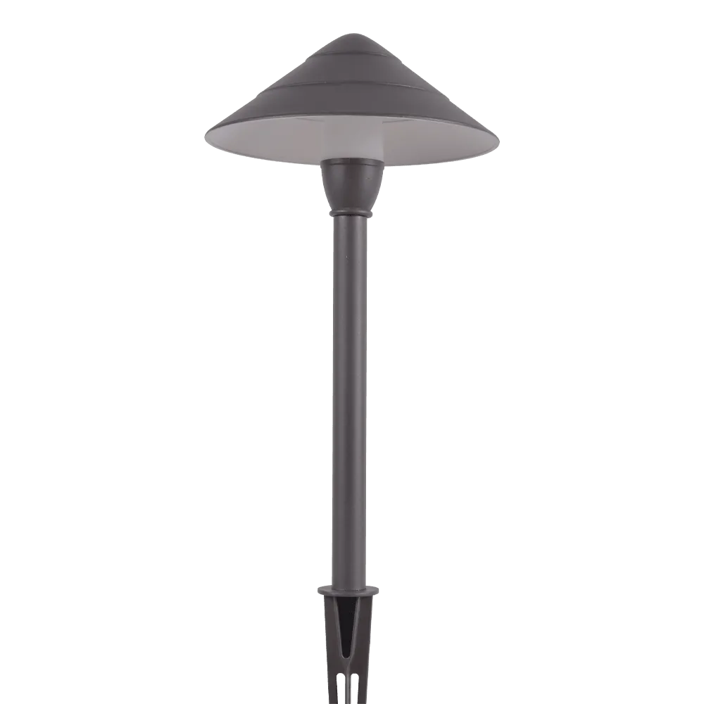 CDPA65 Path Light 3W 12V Mushroom LED Beaded Swivel Hat Landscape Fixture