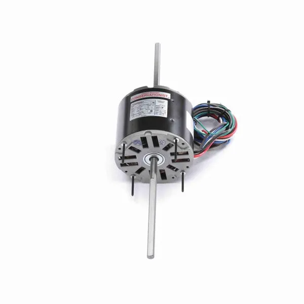 Century Coil / Room Air Conditioner Motor, 1075 RPM, 1/3 HP, 208-230 V, 48 Frame, Semi Enclosed