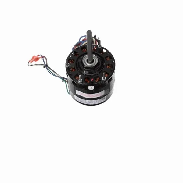 Century Direct Drive Motor, 1075 RPM, 1/4-1/5-1/6HP, 230 V, 42 Frame, Open Air Over