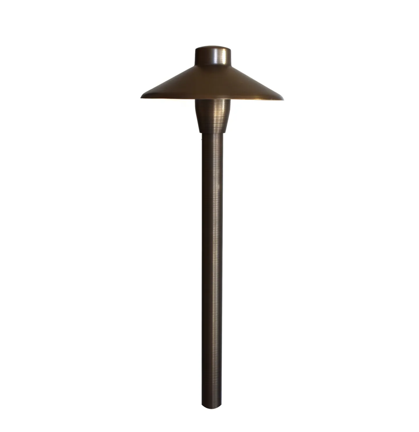 Chapelle Solid Cast Brass Pathway Light Natural Bronze