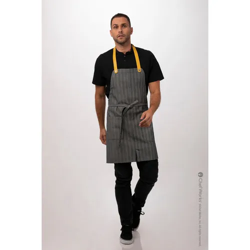 Chef Works ABS02BLK0 Bib Apron