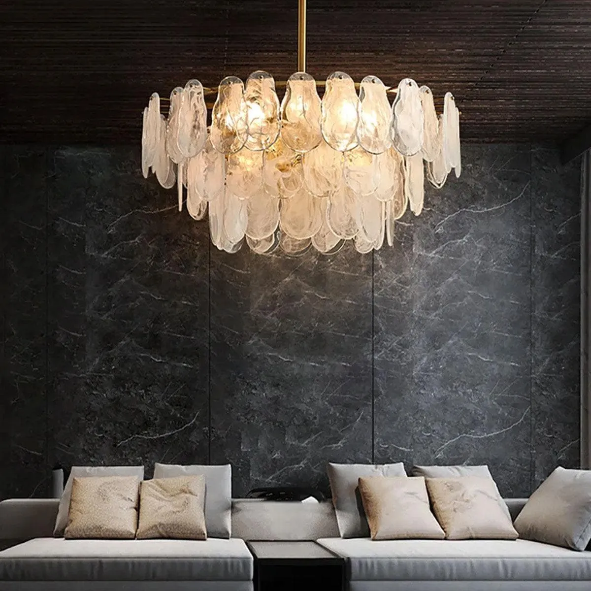 Cloud Glass Chandeliers