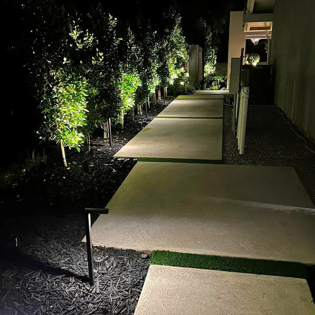 COMBO KIT VI - Solid Cast Brass Outdoor Landscape Pathway & Spot Lighting