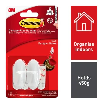 Command™ Small Designer Hooks 17082