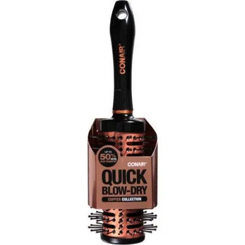 CONAIR - Copper Quick Dry Vented Brush - 1 Brush