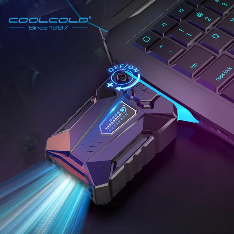 Coolcold Vacuum Portable Laptop Cooler USB Air Cooler