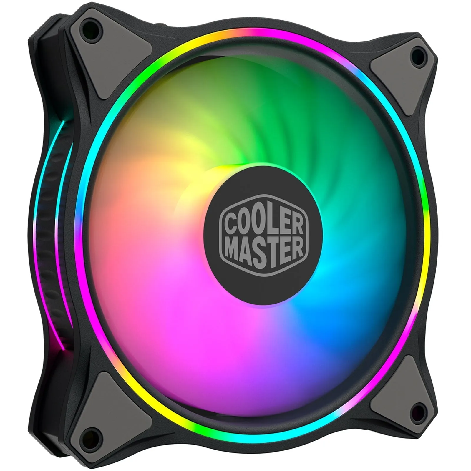 Cooler Master MasterFan MF120 Halo Addressable RGB 3 Fan Pack with ARGB Controller