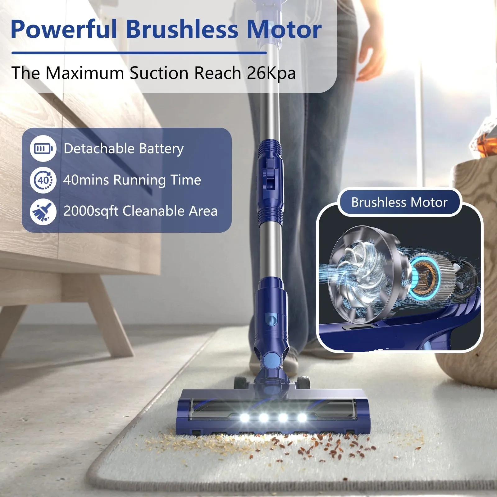 Cordless Stick Vacuum Cleaner: Powerful, User-Friendly, and Efficient