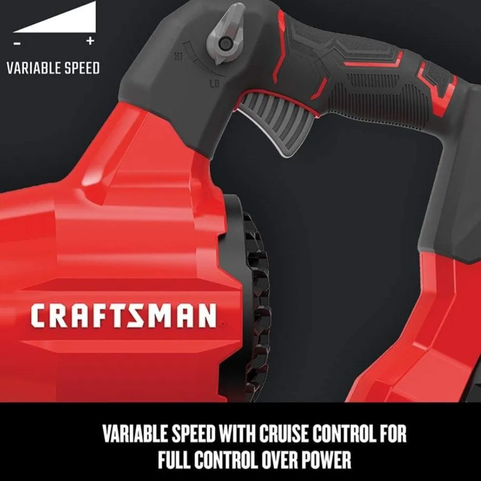 Craftman V60 Brushless Cordless Axial Leaf Blower Kit (2.5Ah)