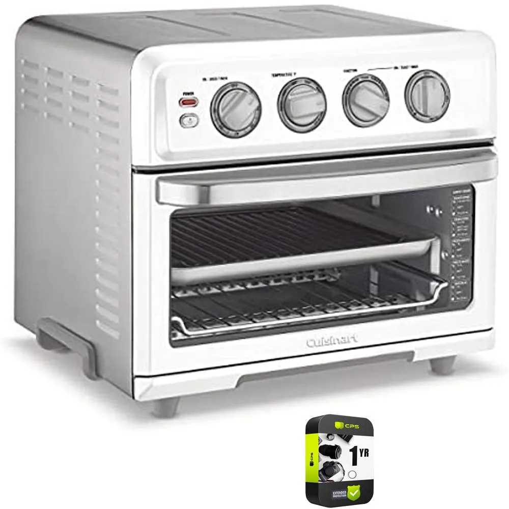 Cuisinart AirFryer Toaster Oven with Grill White   1 Year Extended Warranty