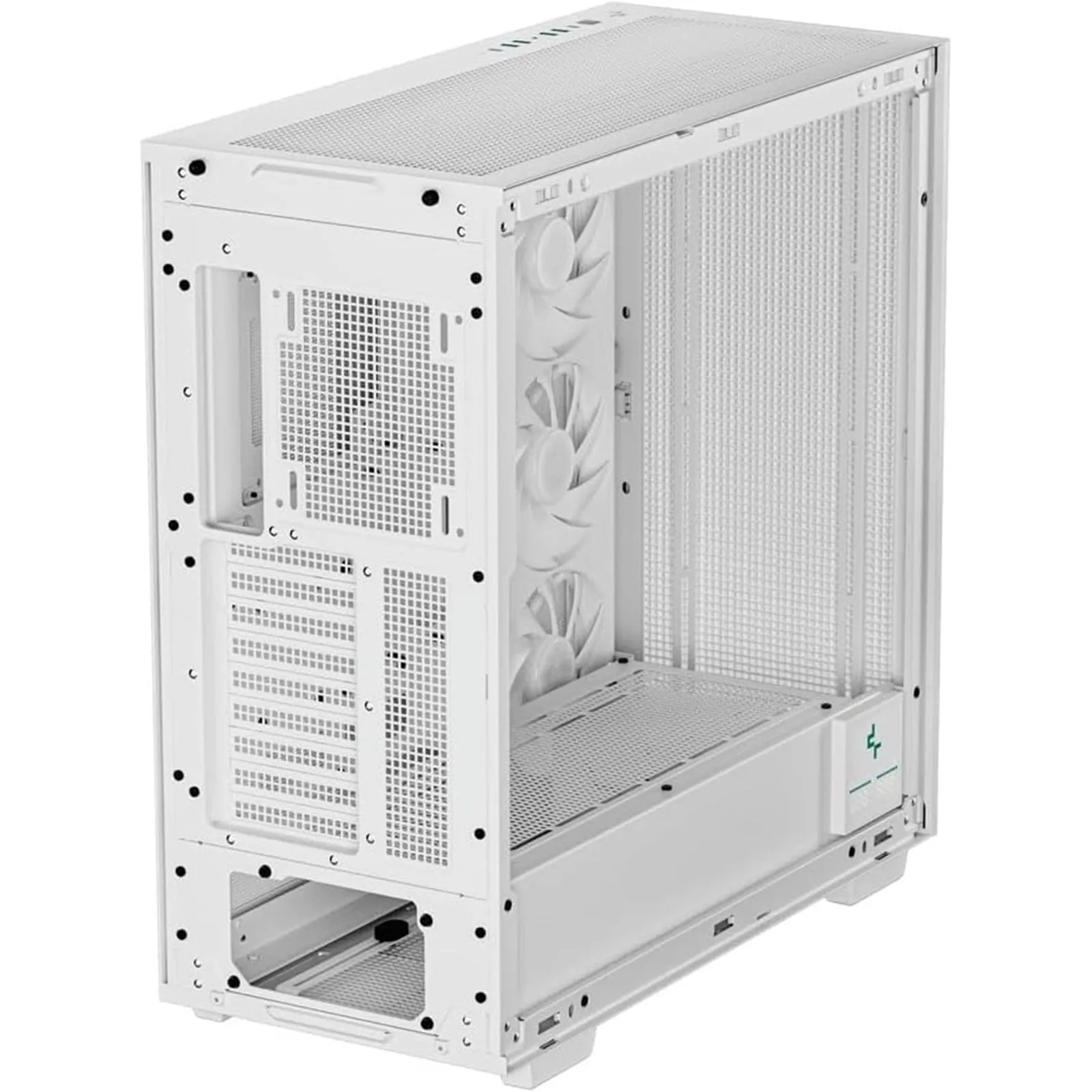 DeepCool Morpheus Case, Gaming, White, Full Tower, 4 x USB 3.0 / 1 x USB Type-C, Tempered Glass Side Window Panel, 1x 420mm ARGB side fan, Mini-ITX / M-ATX / ATX / E-ATX