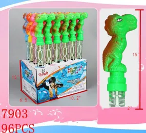 Dinosaur Bubble Wands Wholesale