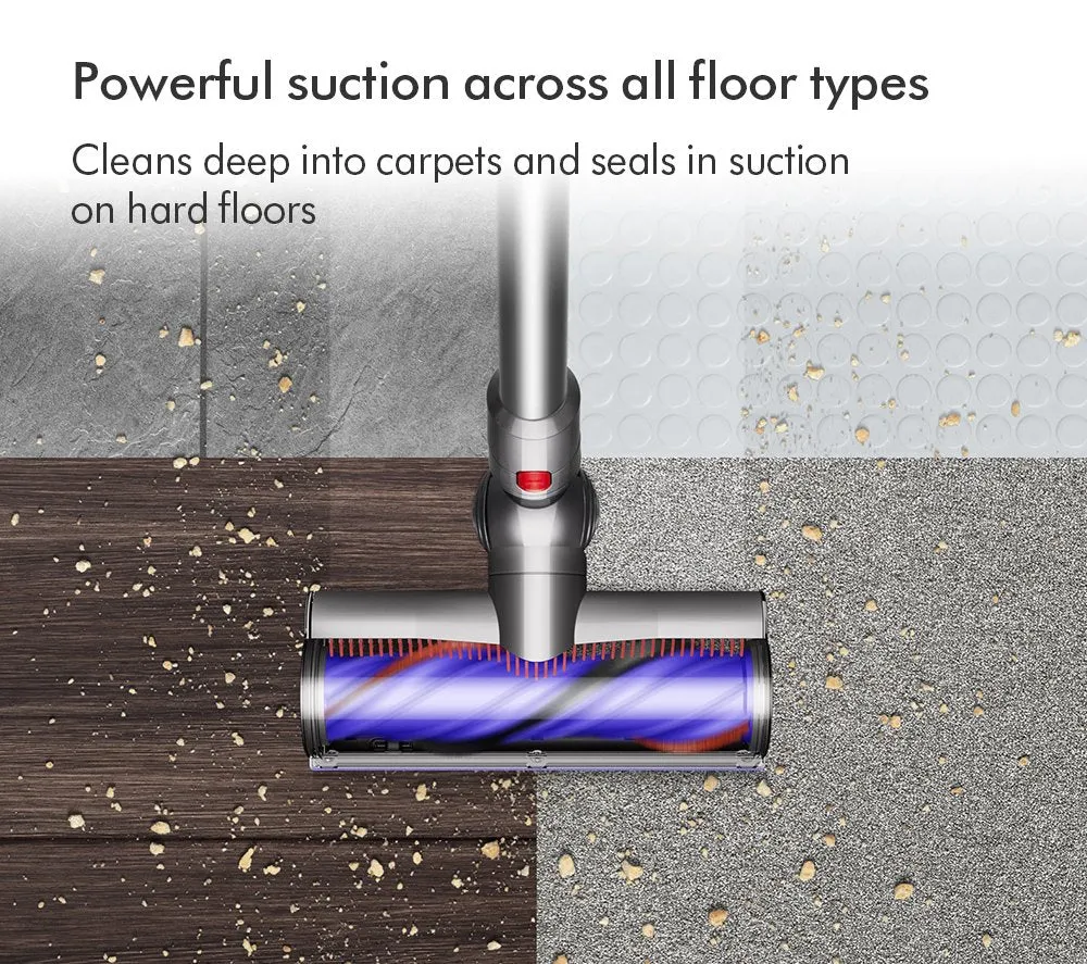 Dyson V8 Advanced Cordless Stick Vacuum Cleaner Up To 40 Minutes Run Time Silver