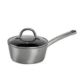 Easycook Non-stick Saucepan 18cm with glass lid