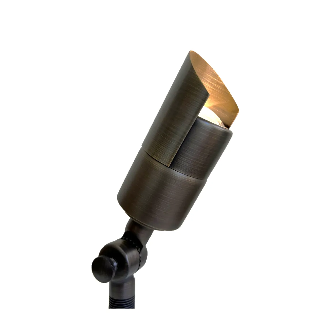 Eifel Solid Brass Directional Spot Light Natural Bronze