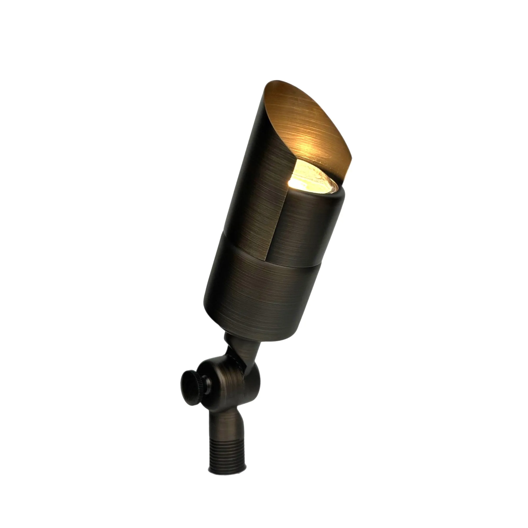 Eifel Solid Brass Directional Spot Light Natural Bronze