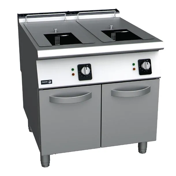 Fagor 900 Series Freestanding Twin Tank 2x 21Ltr Gas Fryer F-G9221 - HY865