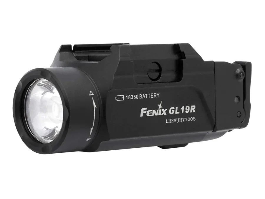 Fenix GL19R Tactical Weapon Flashlight, Rechargeable