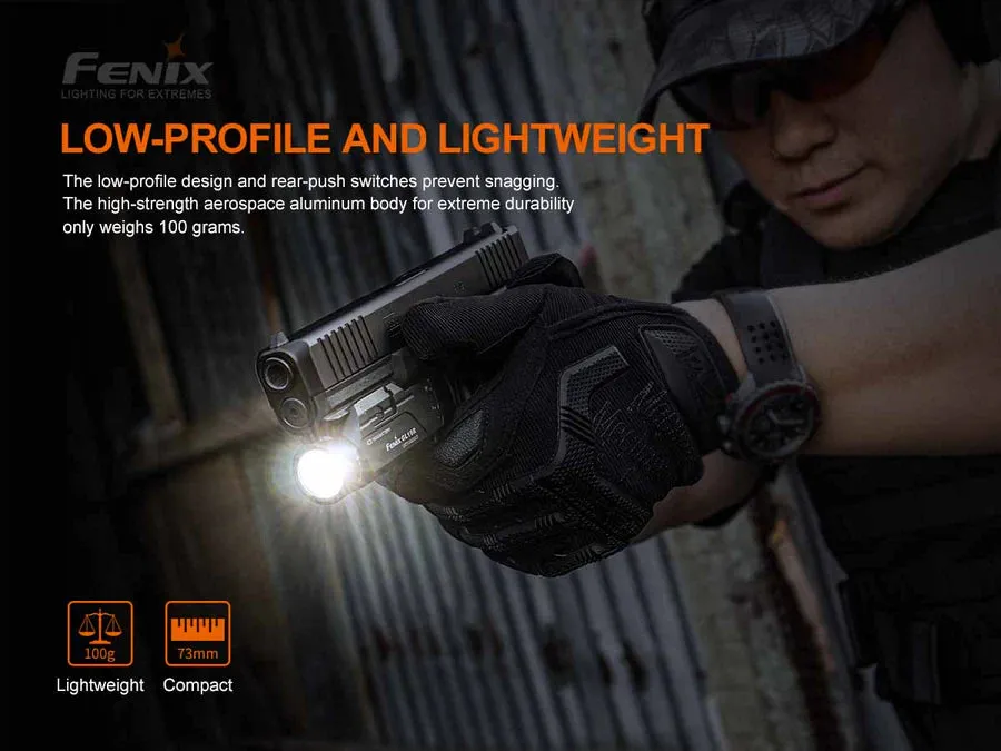 Fenix GL19R Tactical Weapon Flashlight, Rechargeable