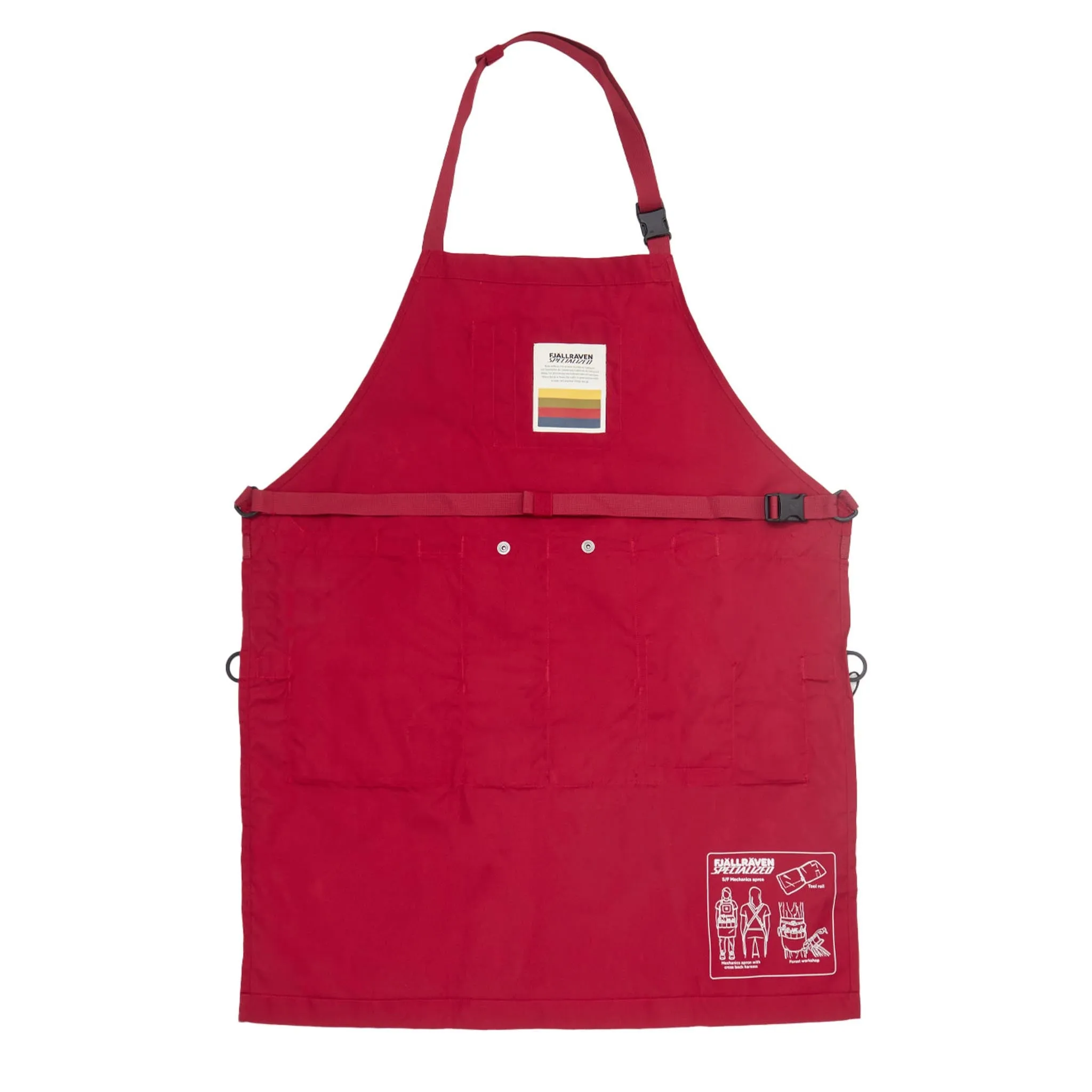 Fjallraven x Specialized Mechanics Apron Pomegranate Red