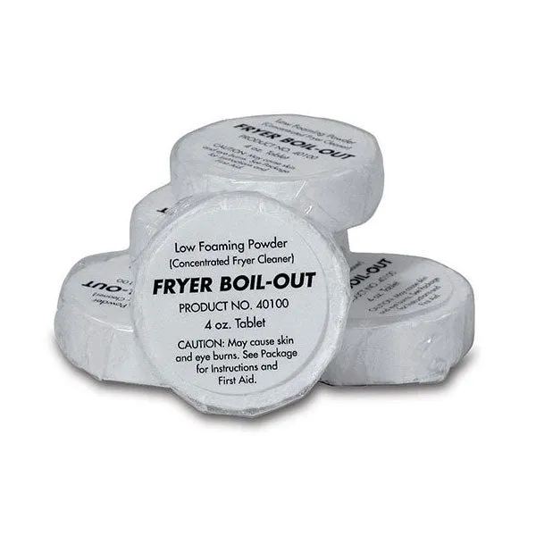 FMP 143-1096 Fryer Boil-Out Tablets, Box of 5