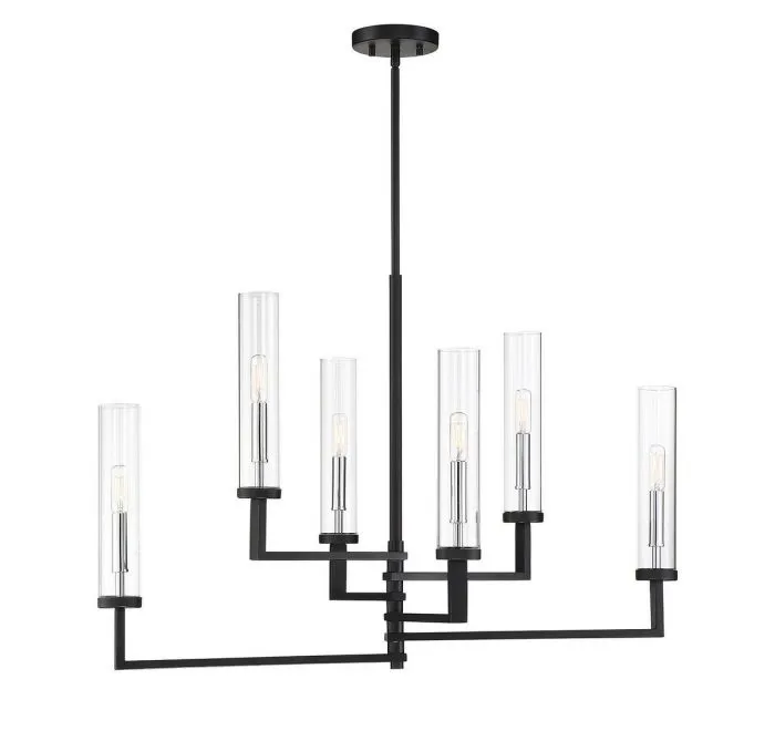 Folsom 6 Light Linear Chandelier