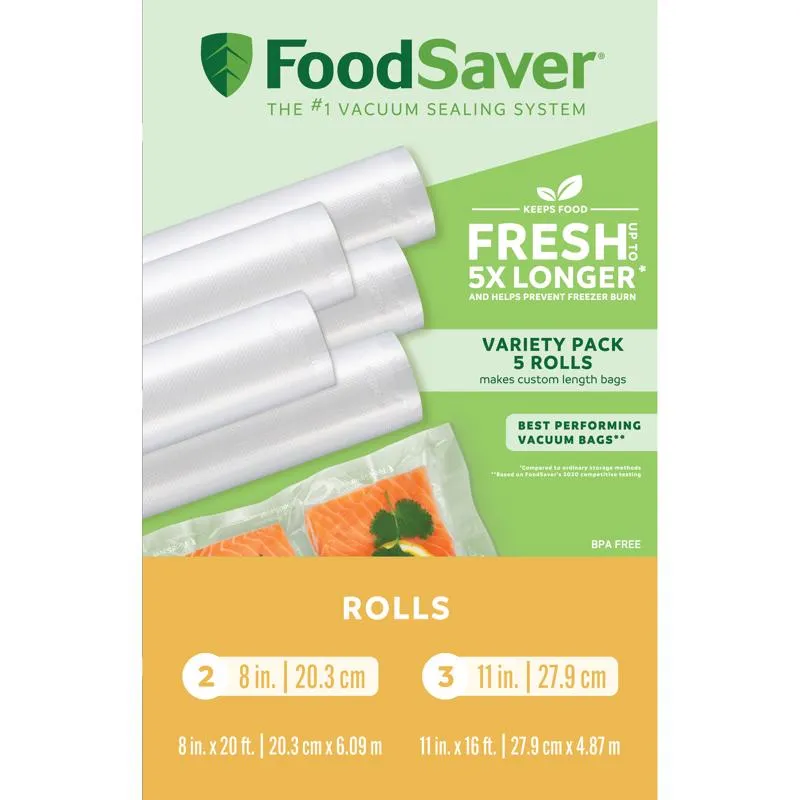 FoodSaver Clear Vacuum Sealer Roll 1 pk