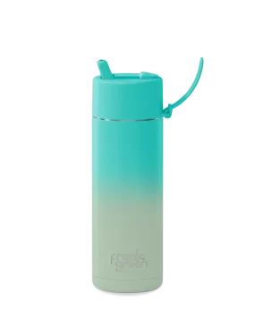 Frank Green Bondi Bliss Gradient Ceramic Reusable Bottle with Flip Straw Lid 595mL (20oz)