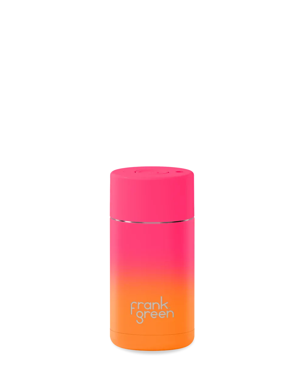 Frank Green Summer Sunset Gradient Ceramic Reusable Cup with Push Button Lid 355ml(12oz)