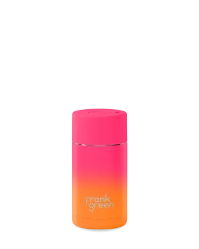 Frank Green Summer Sunset Gradient Ceramic Reusable Cup with Push Button Lid 355ml(12oz)