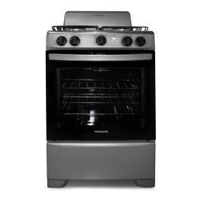 Frigidaire Gas Stove Range 24" 4 Burners in Silver