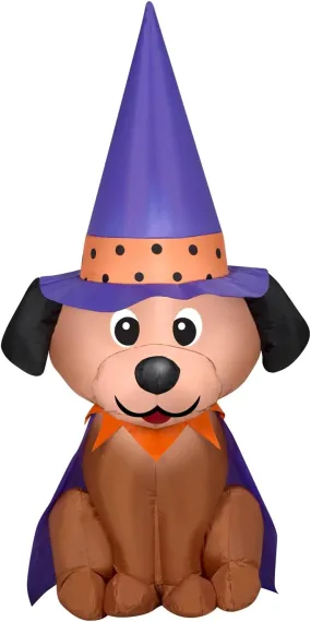 Gemmy Witch Dog 4 Ft. Airblown Inflatable