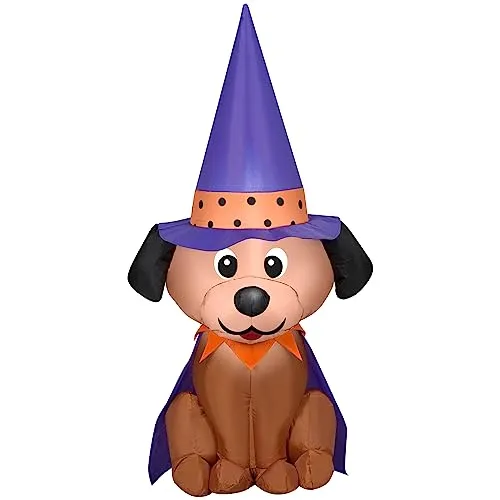 Gemmy Witch Dog 4 Ft. Airblown Inflatable