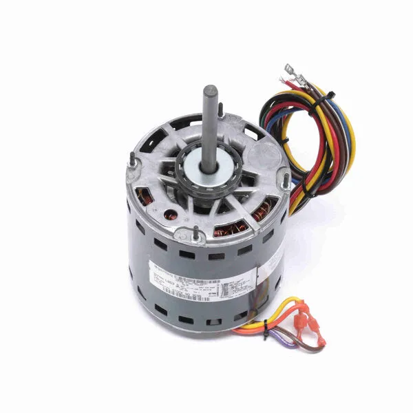 Genteq Direct Drive Motor, 1075 RPM, 1 HP, 208-230 V, 48 Frame, Open Air Over