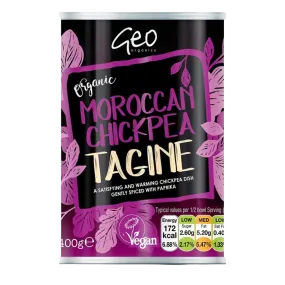 GEO ORGANICS Moroccan Chickpea Tagine 400g